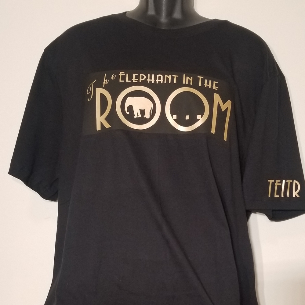 THE ELEPHANT IN THE ROOM-UNISEX T-SHIRT